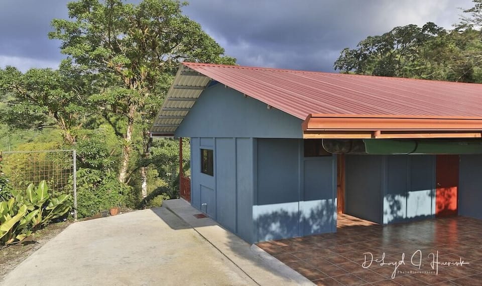 park next to your front door, under cover.