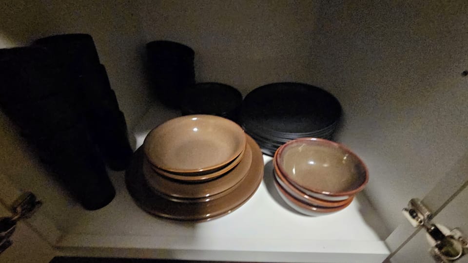 and then more dishes!