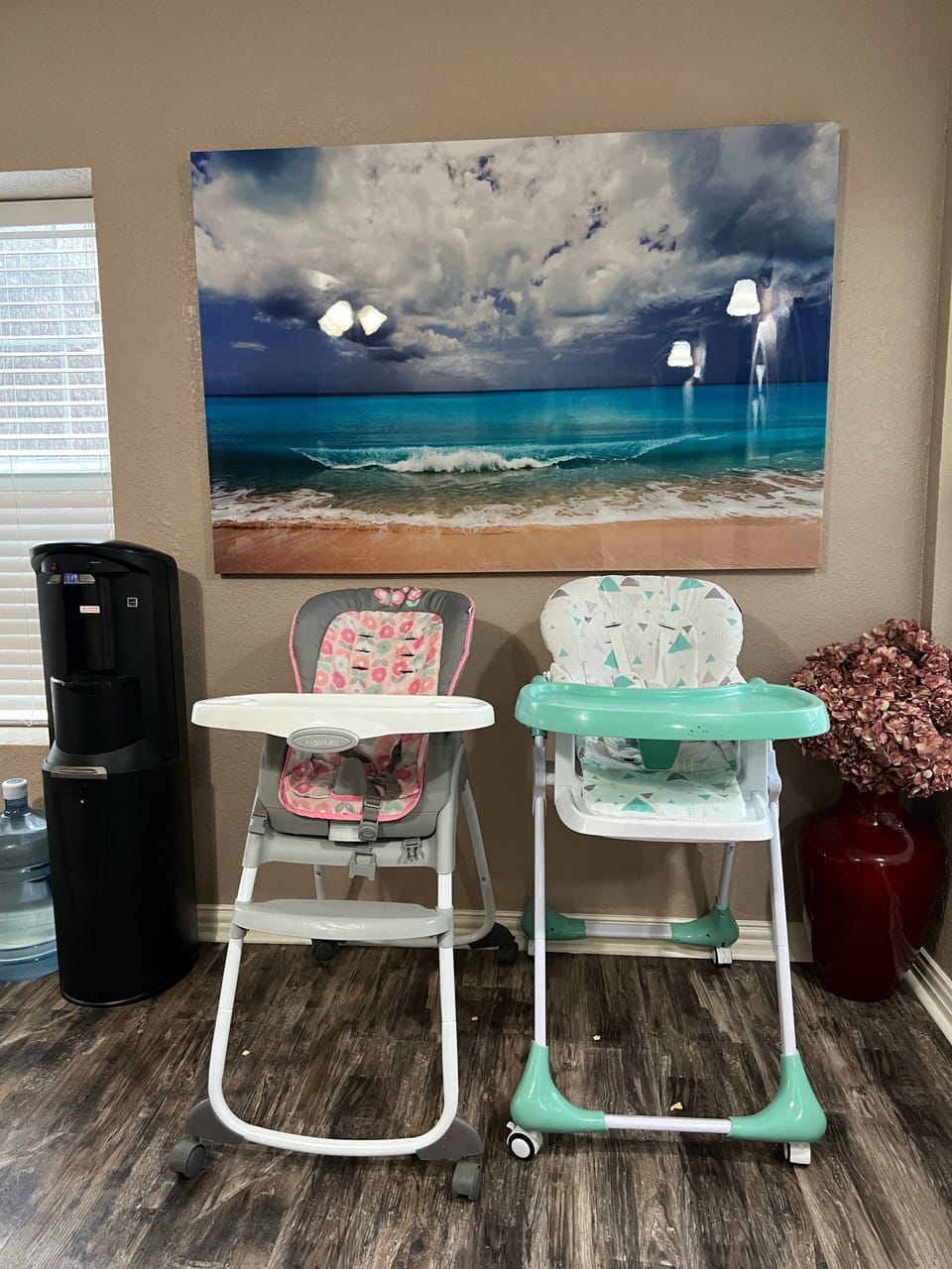 Two high chairs available 
