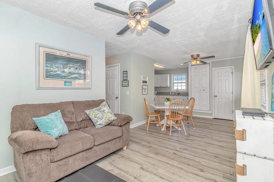 Living Room and Dining Area