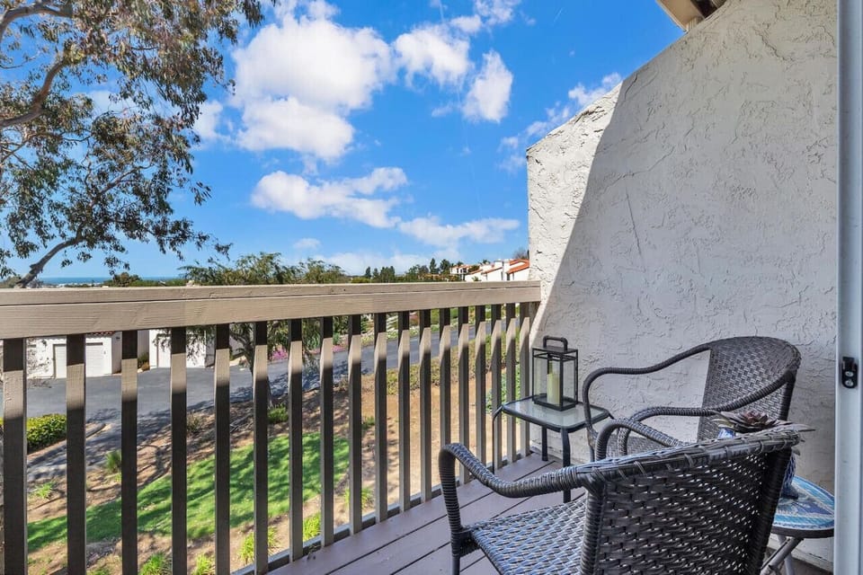 Balcony with Seating Area and Ocean Views