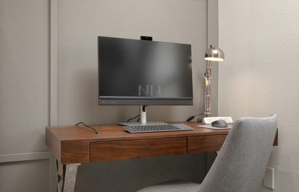 If you need to work from home, we've got you! Dell Conference Monitor