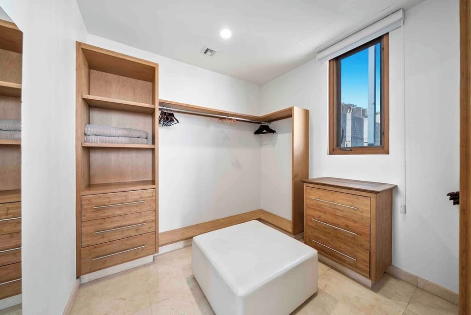 Bedroom D features a Walk-in Closet.