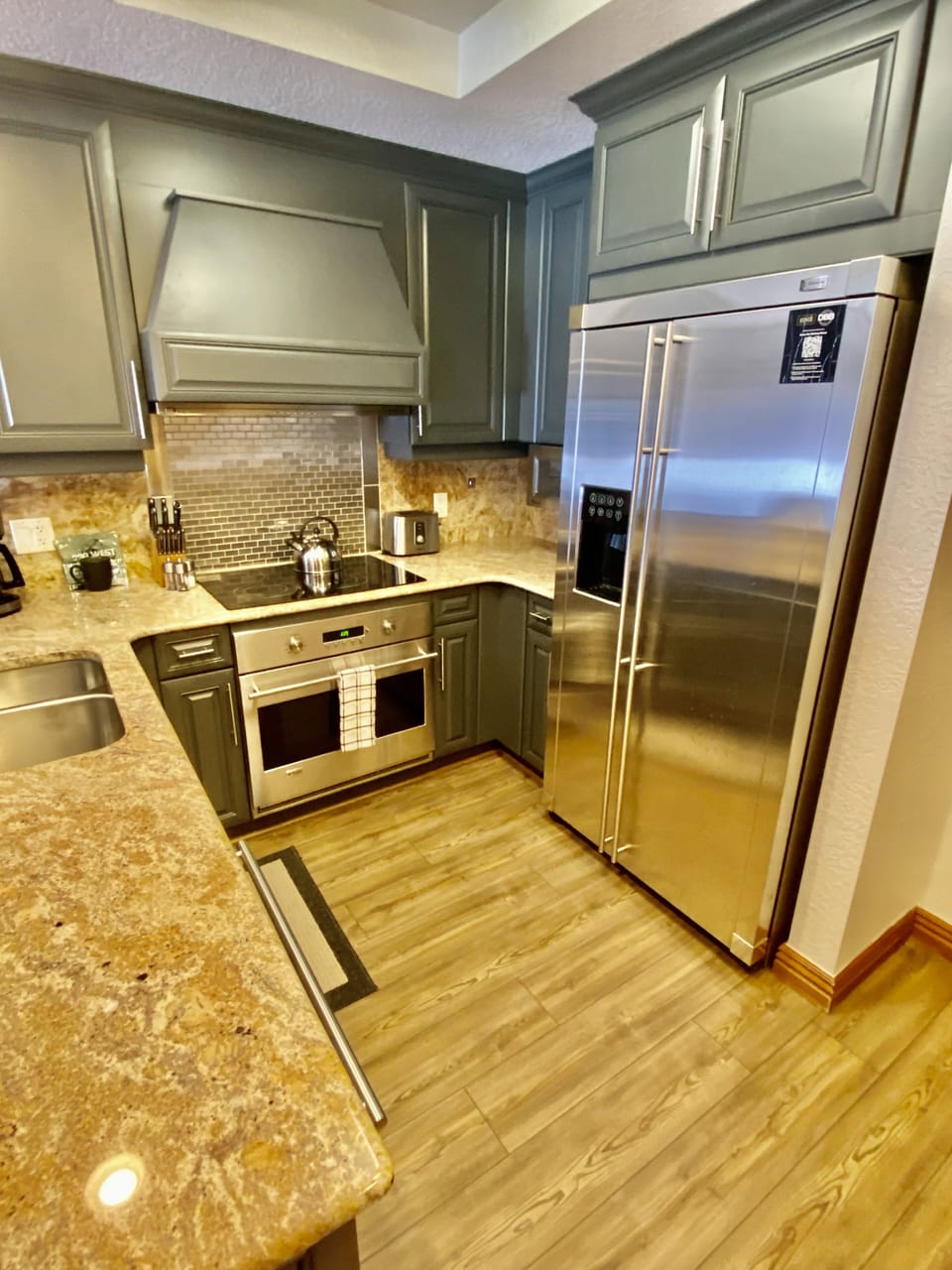 Master side full kitchen. 