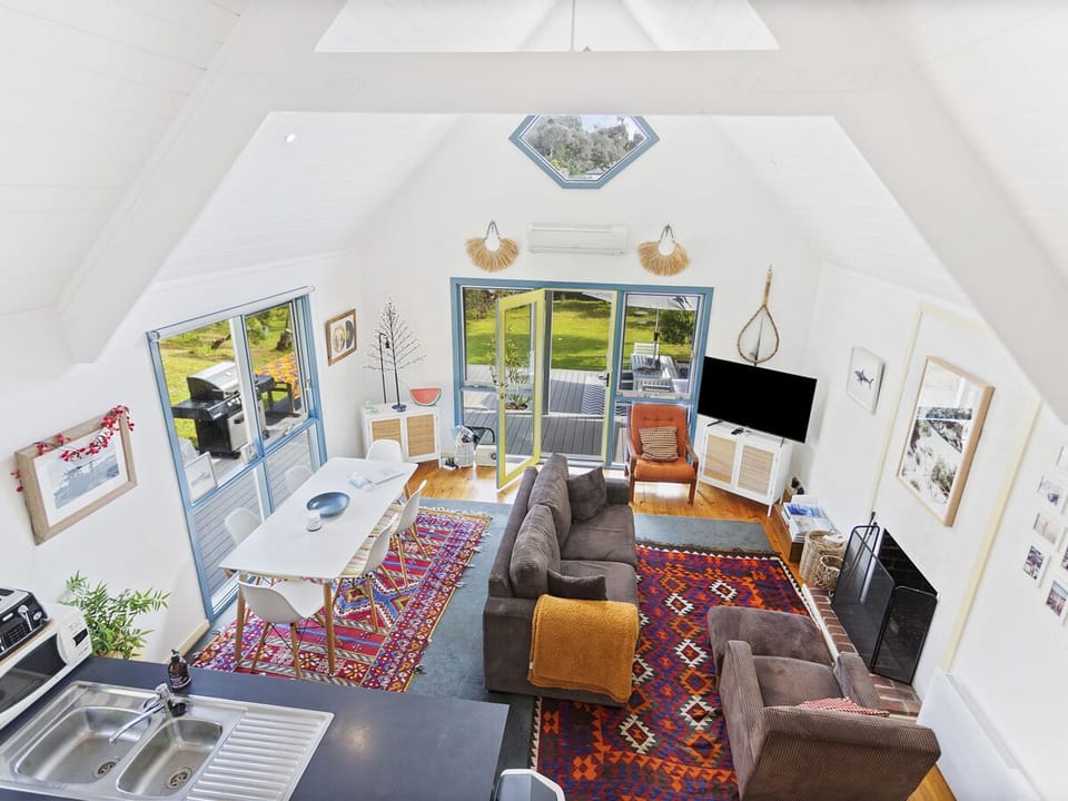 Beautifully decorated living area