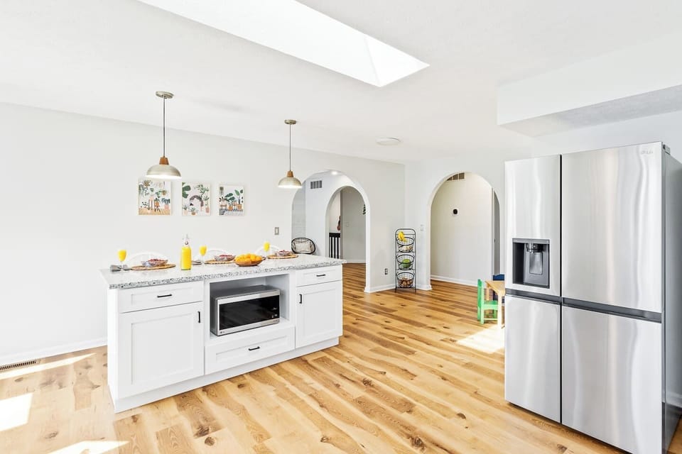 Main kitchen on the main floor.