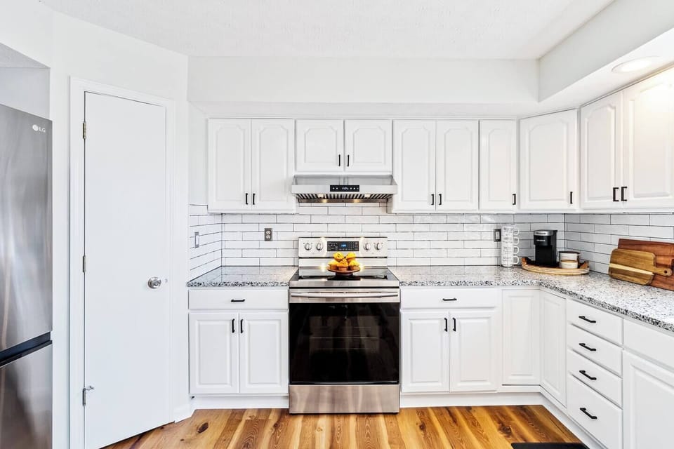 Main kitchen, on the main floor.