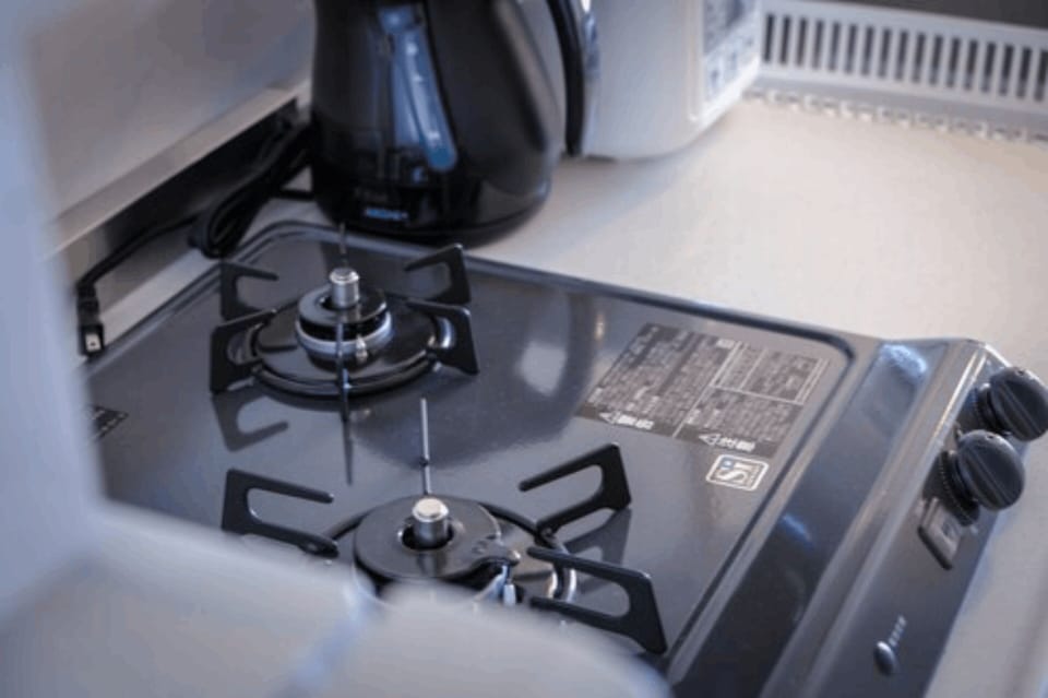 Sea view room, Non Smoking | Private kitchenette | Fridge, microwave, stovetop, electric kettle