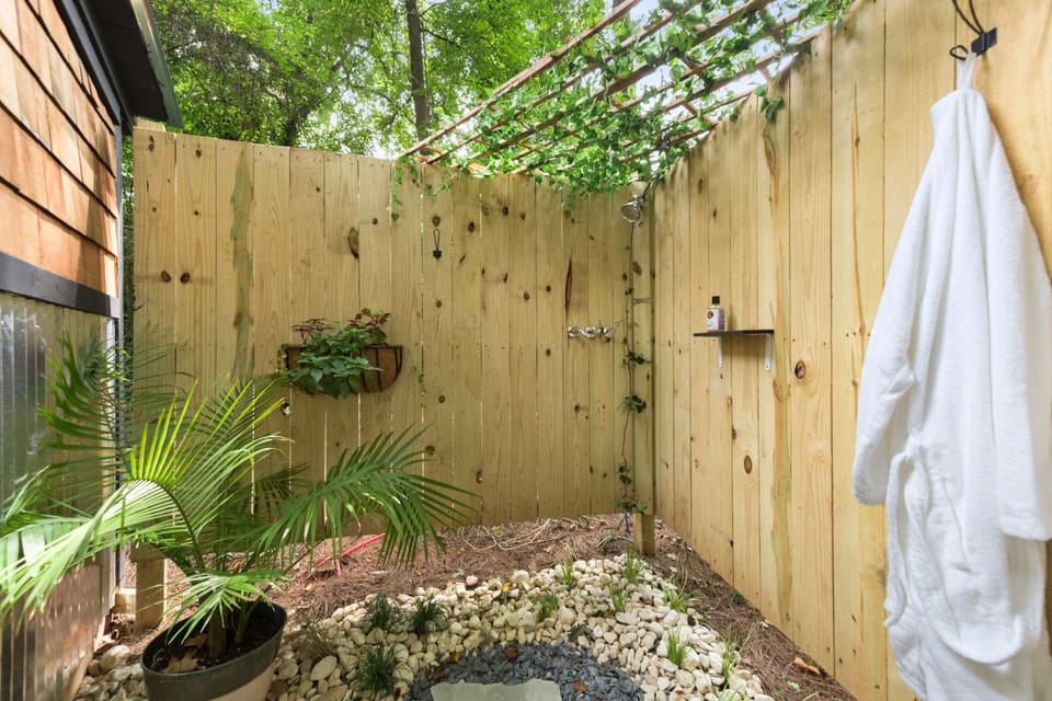 Outdoor shower
