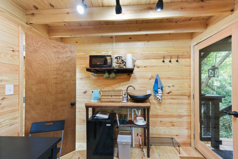 Tiny kitchenette