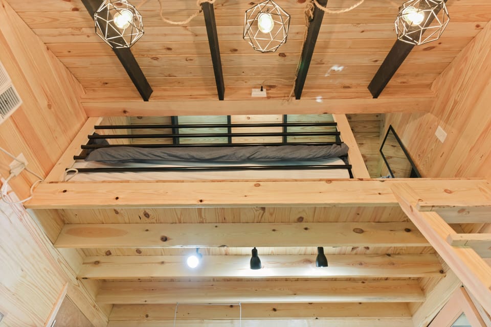 View of loft from below