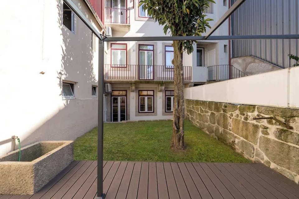 Enjoy the terrace for breakfast or a glass of wine at the end of the day. 