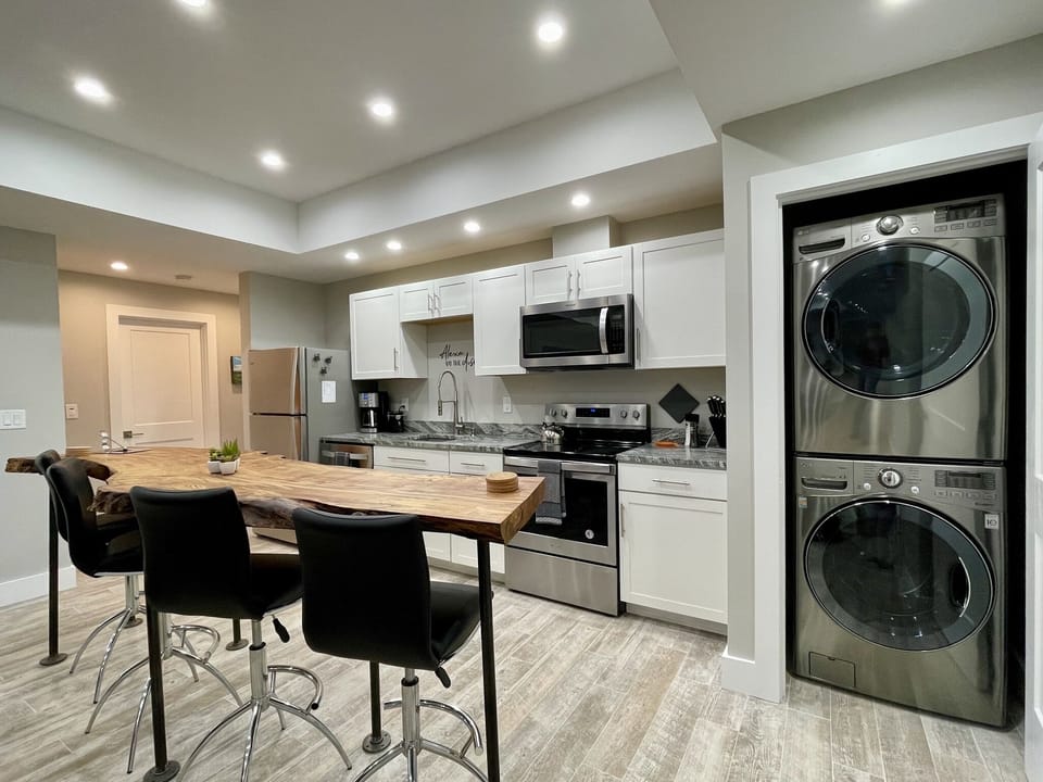 Full size washer and dryer

