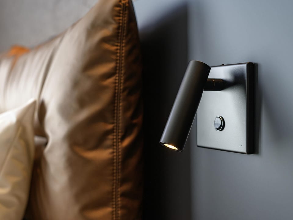 In-room safe, desk, laptop workspace, soundproofing