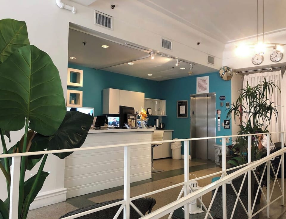 Front desk lobby 
