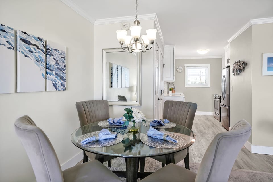 Lovely, elegant dining for your vacation getaway.