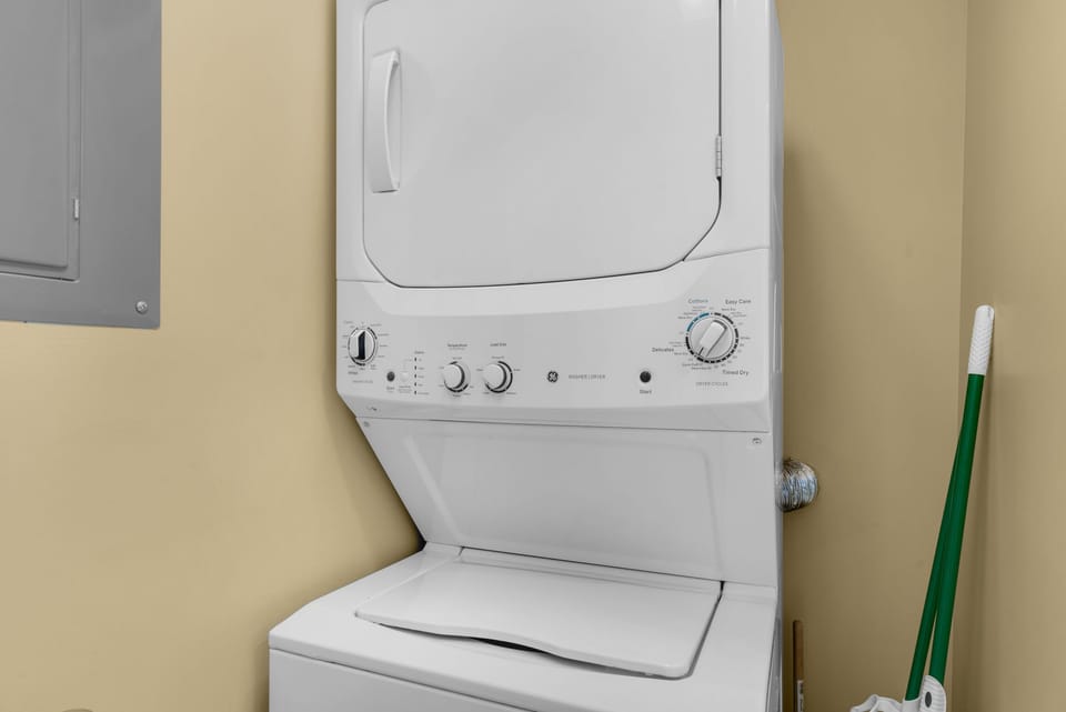 Washer and dryer
