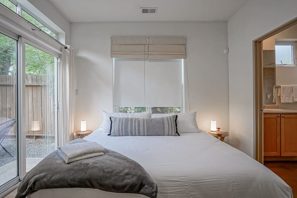 King size bed in master