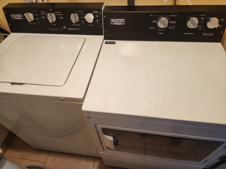 New Washer & Dryer June 2023