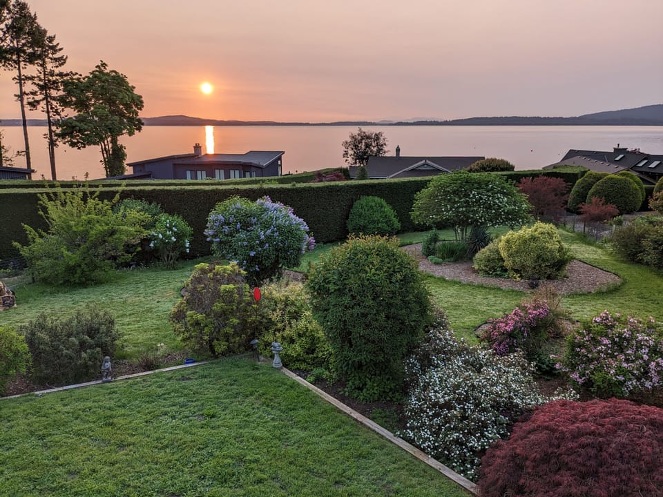 Gorgeous spring garden.