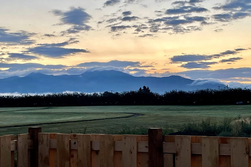 Sunrise from the patio #2