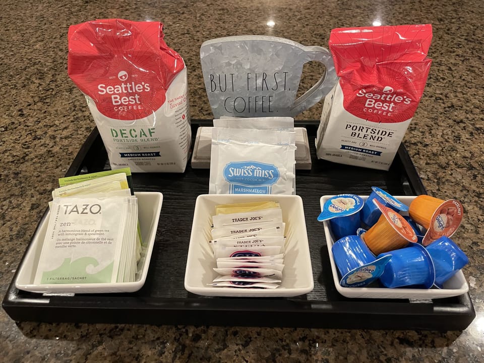 Coffee/tea station