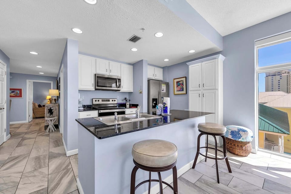 Additional seating in the kitchen