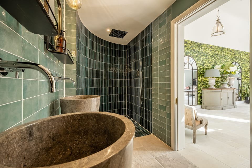 Beautiful wet room from The Greenhouse