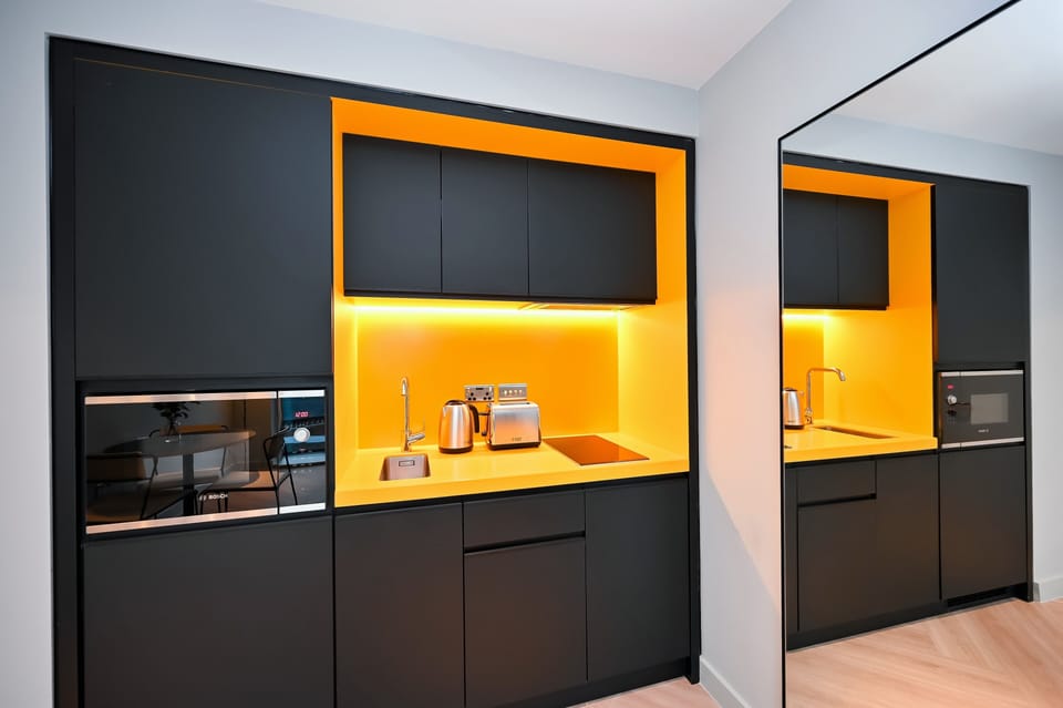 1 Bedroom Apartment | 1 bedroom, premium bedding, in-room safe, blackout drapes