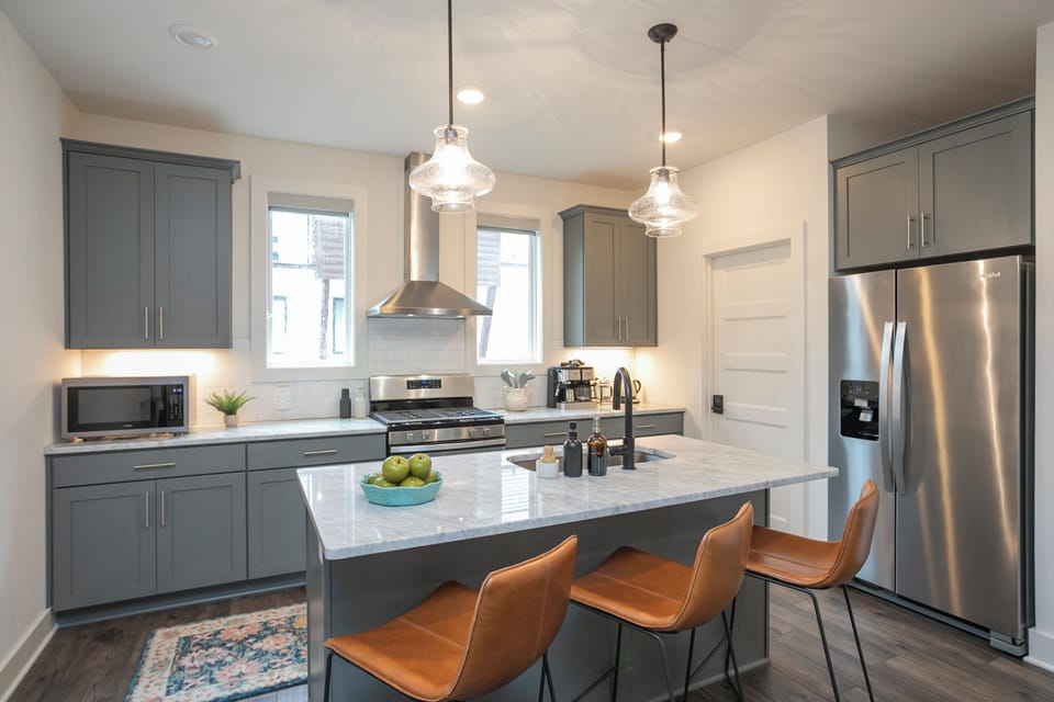 You will adore cooking in this kitchen!