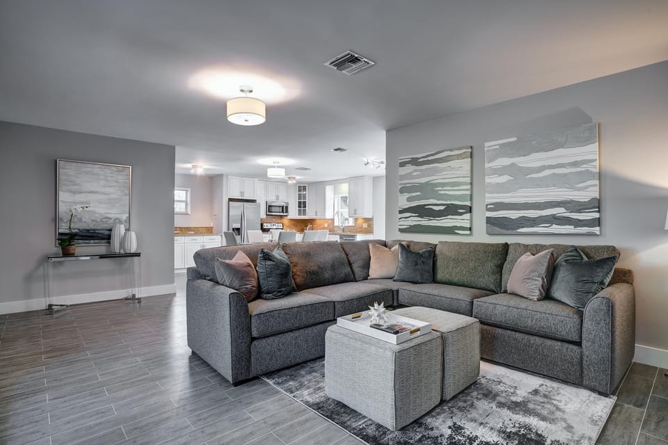 spacious but cozy living room