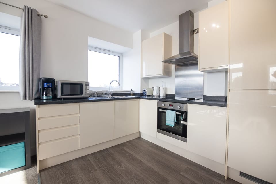 Apartment, Private Bathroom, City View (No 45) | Shared kitchen