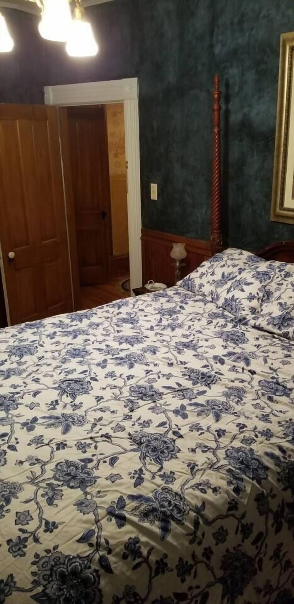 Blue Room - Door to Second Floor Hall