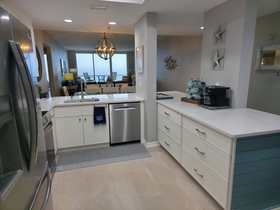 Newly remodeled kitchen with all new appliances!