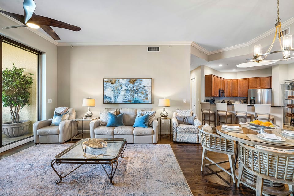 Welcome to your luxury home in the sky! Panoramic views, 3B/2Ba, pool & gym