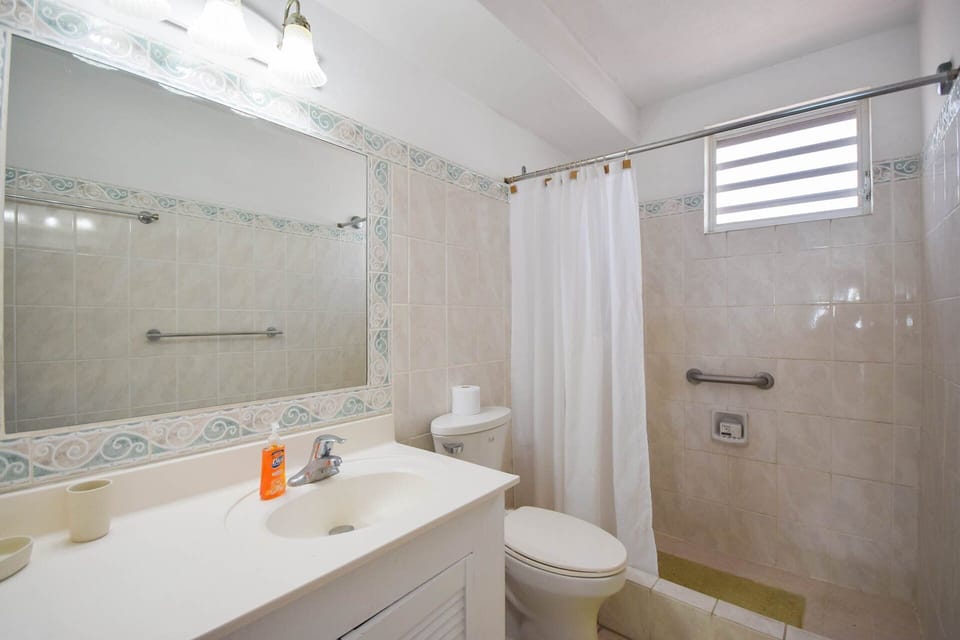 The bathroom