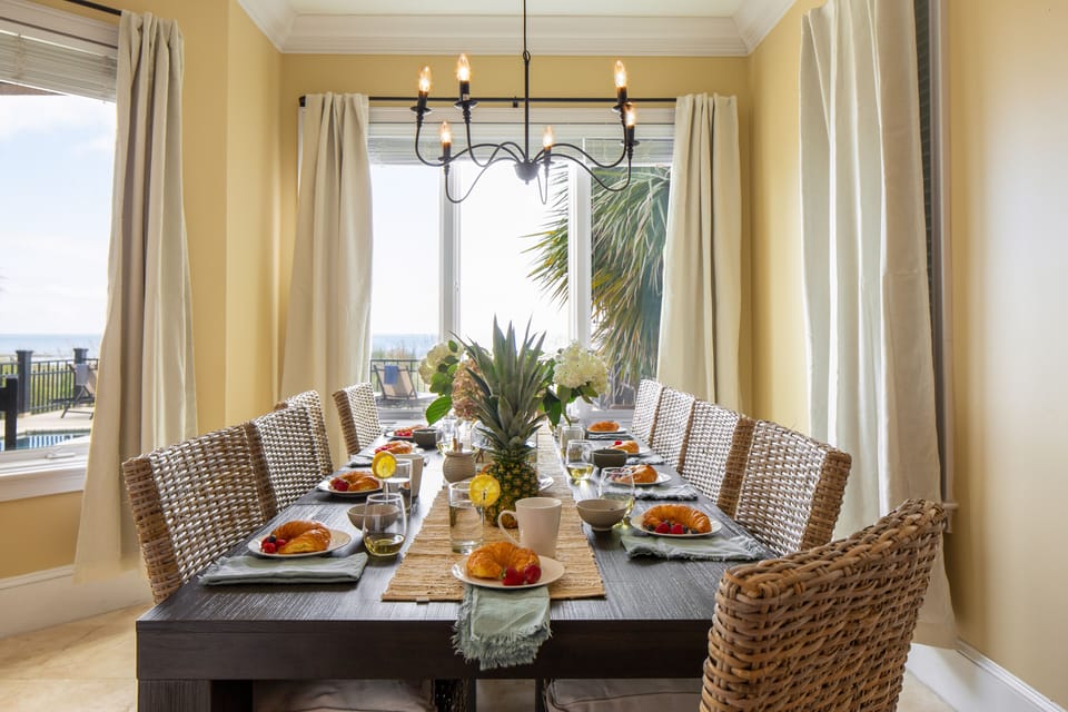 Dining area.