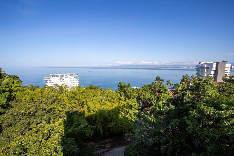 Amazing nature and ocean view from the private balcony