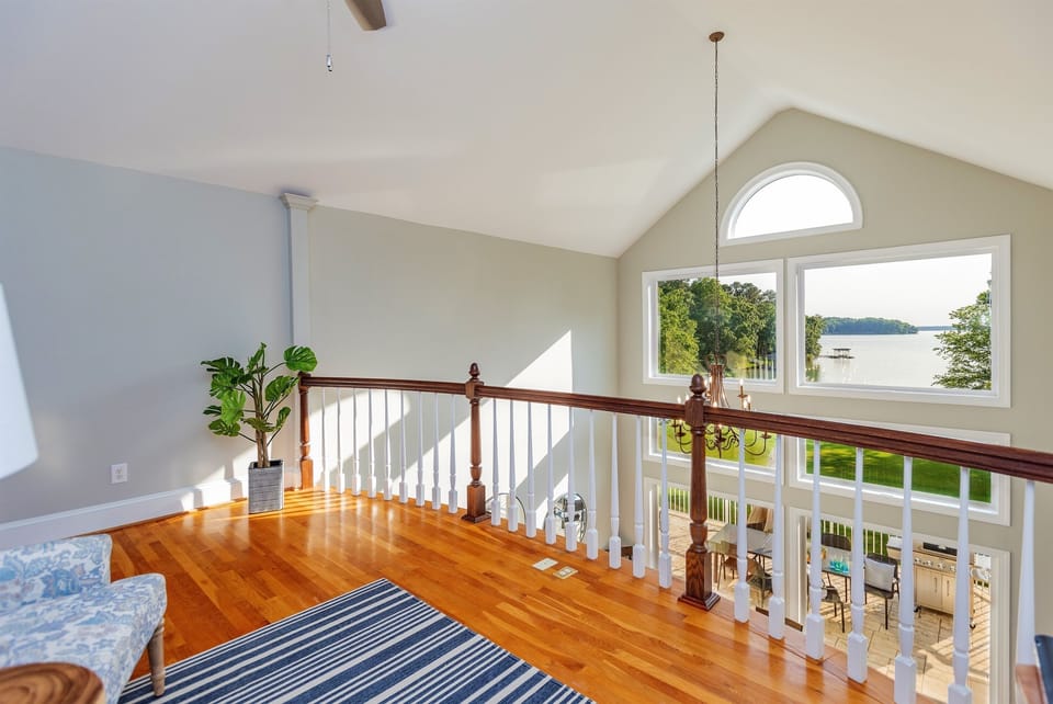 Gorgeous Views from the Loft!  - Hosted by LakeGastonVacationHomes 