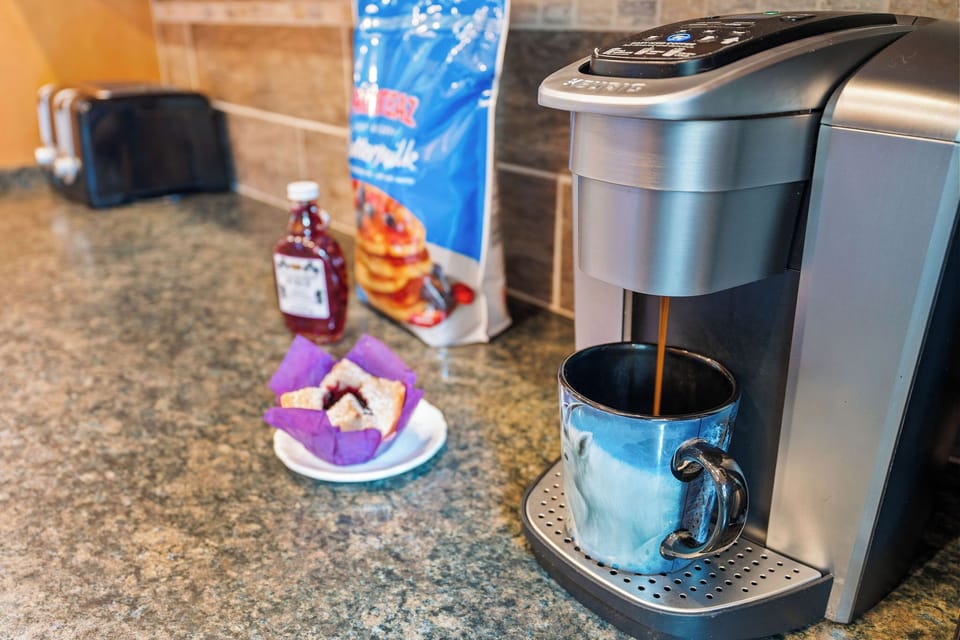 Enjoy our thoughtfully crafted coffee bar, designed to enhance your experience.