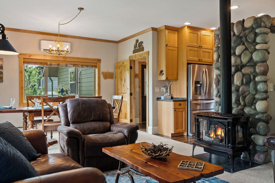Curl up by the fire with a good book and let the warmth and quiet set the scene for total relaxation.