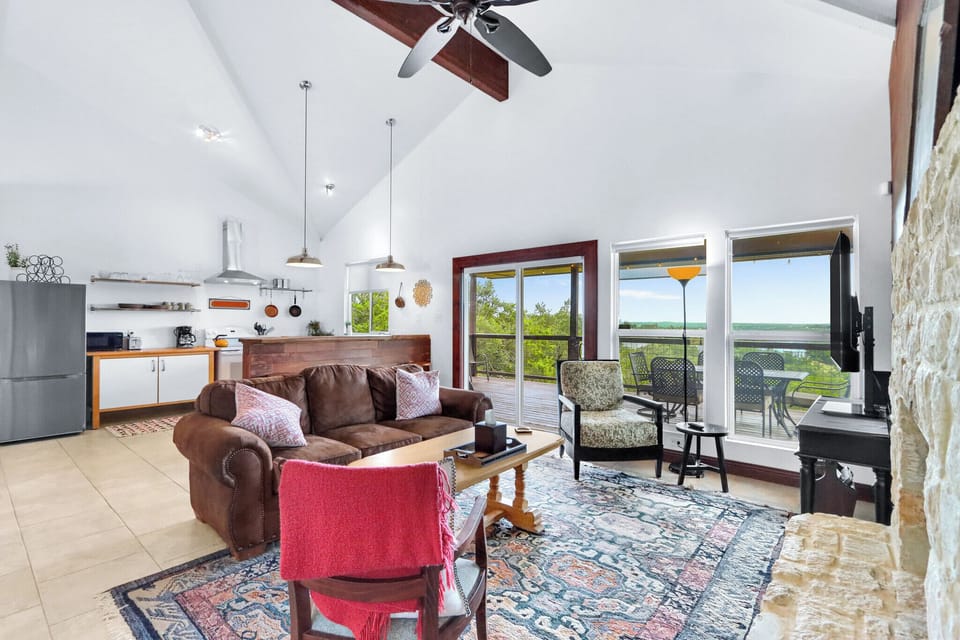 open concept living area