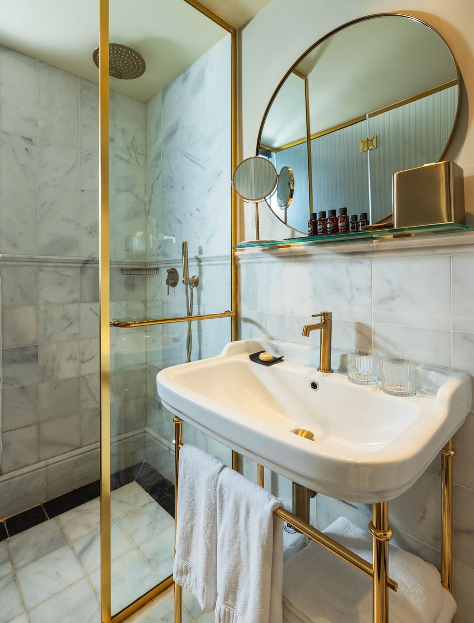 Room, Terrace (With Jacuzzi) | Bathroom | Shower, rainfall showerhead, hair dryer, slippers