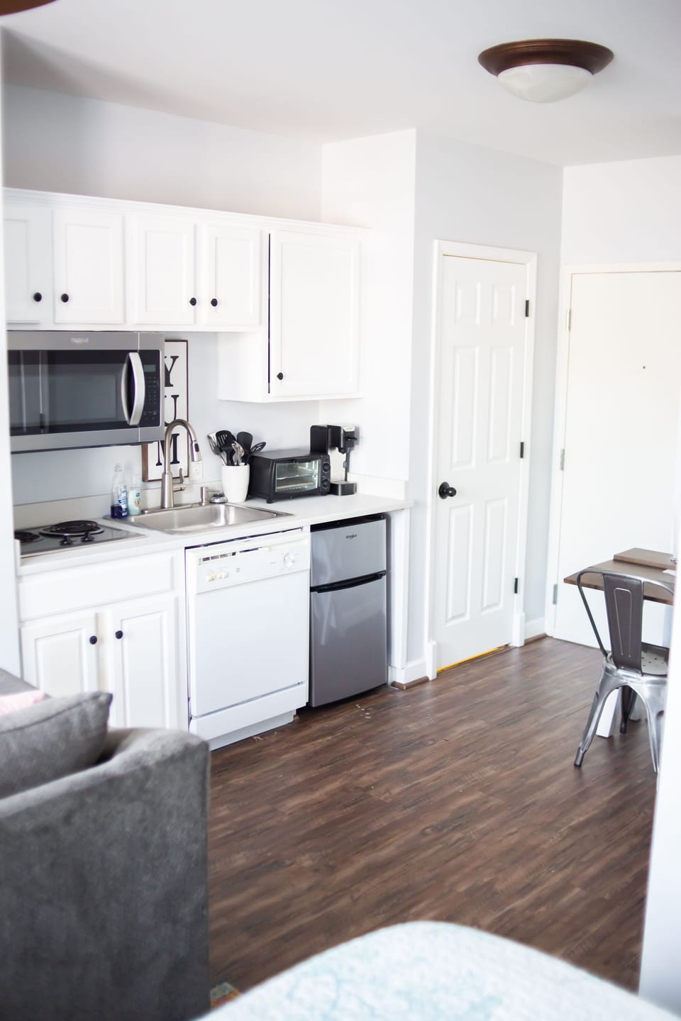 Kitchen view.