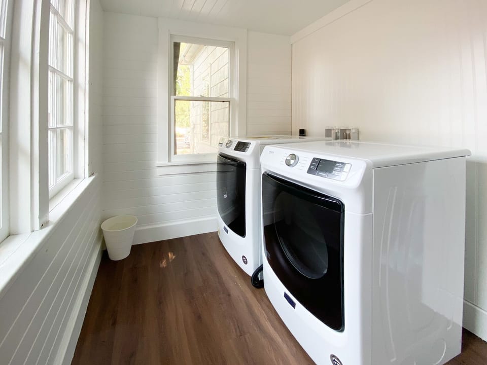 Washer and dryer