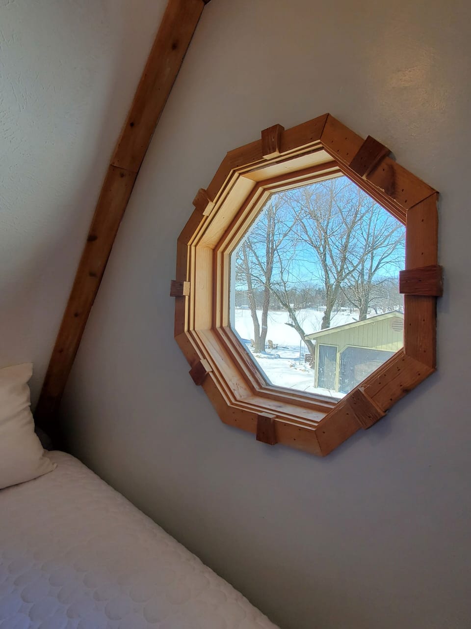 Loft window view
