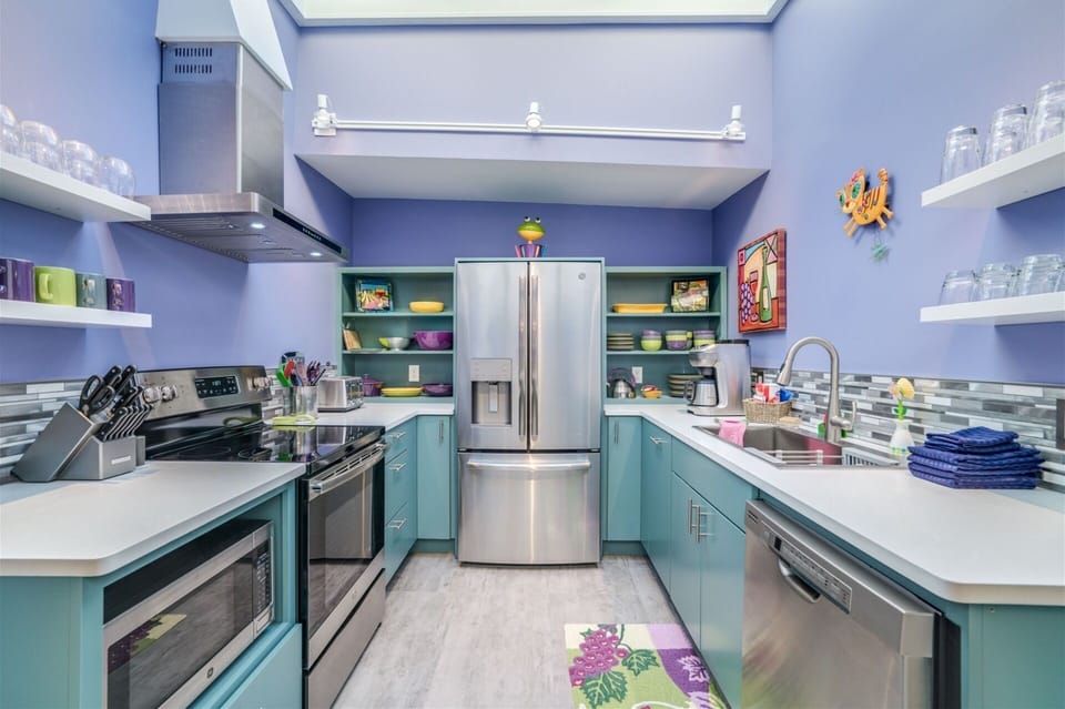 Everything is ergonomically located here, so cooking will be a breeze.