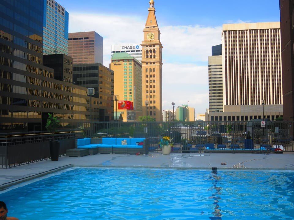 SEASONAL ROOFTOP HEATED SWIMMING POOL IS OPEN FROM MAY TO SEPTEMBER 