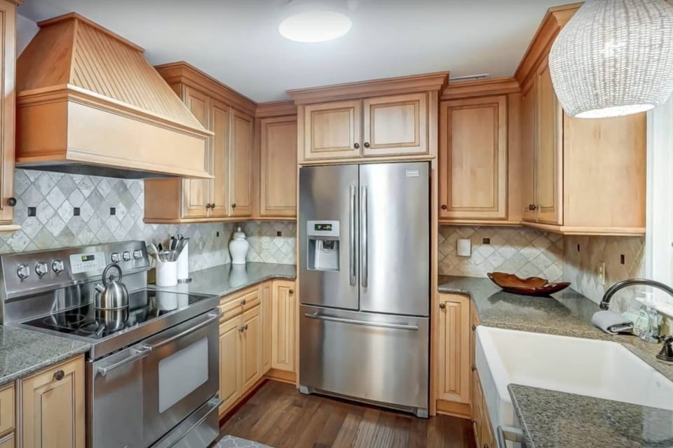 Cook something special in this modern kitchen.