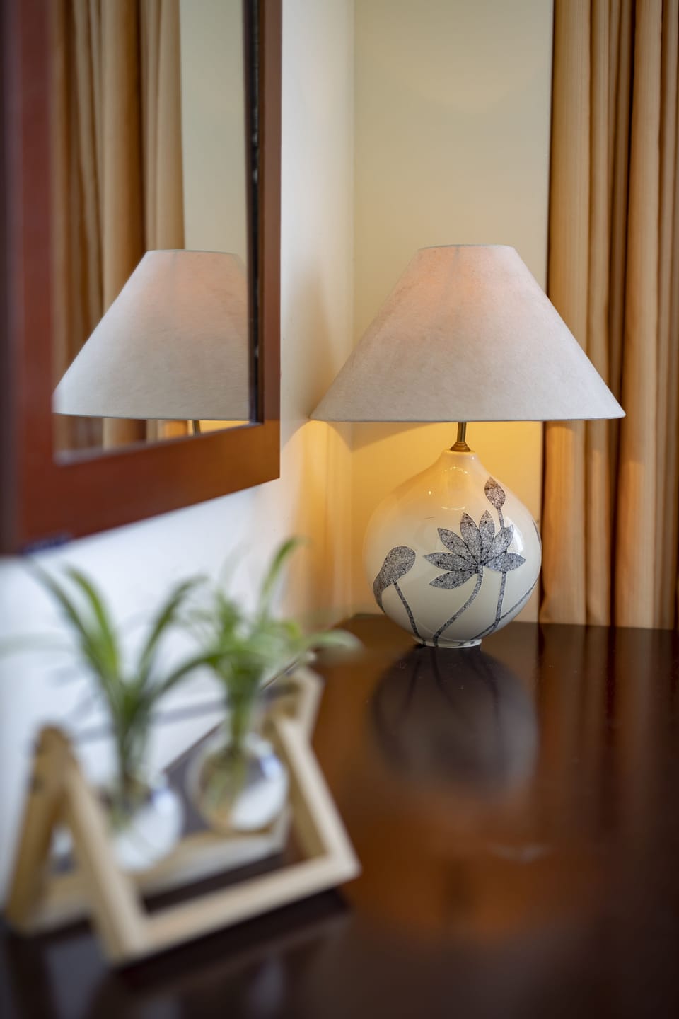 Premium bedding, memory foam beds, minibar, in-room safe